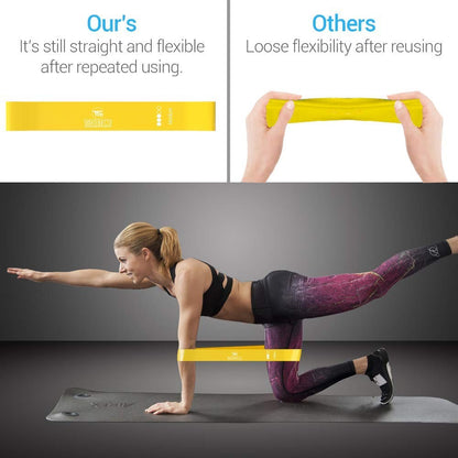 Techstone Resistance Bands Set for Men and Women, Pack of 5 Different Levels ...